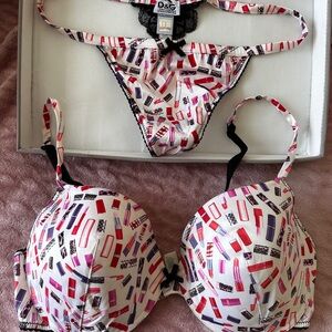 DOLCE GABBANA , Beautiful two piece lingerie suite.
